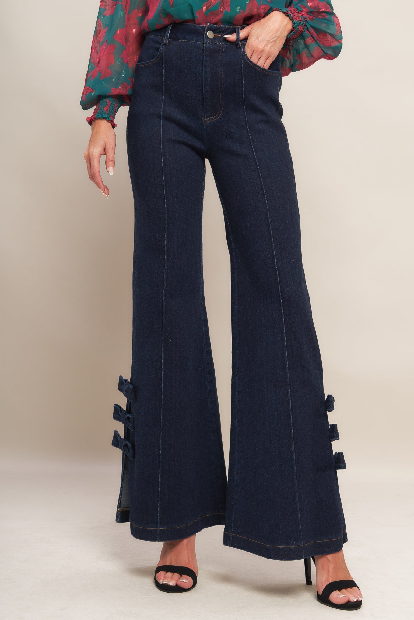 VINTAGE ICON DARK INDIGO DENIM PANTS