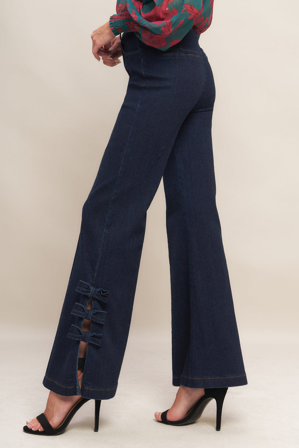 VINTAGE ICON DARK INDIGO DENIM PANTS