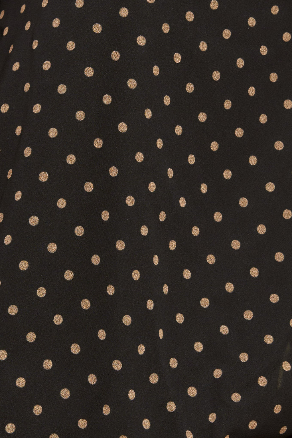 MIDNIGHT DOT CHIC WOVEN TOP