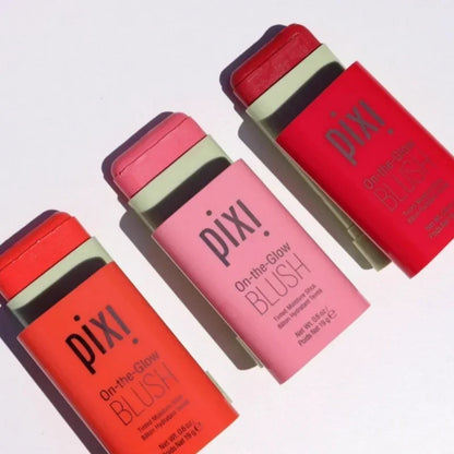 Pixi Make Up Functional Blush Stick Easy Color Rouge Blusher Cream Waterproof High Color Rendering Brightening Skin Tone Hot