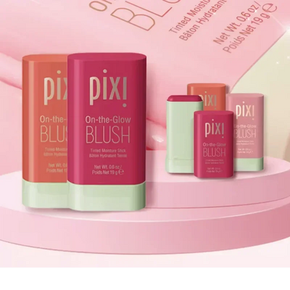 Pixi Make Up Functional Blush Stick Easy Color Rouge Blusher Cream Waterproof High Color Rendering Brightening Skin Tone Hot