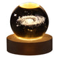 LED Crystal Ball Glowing Galaxy Lamp