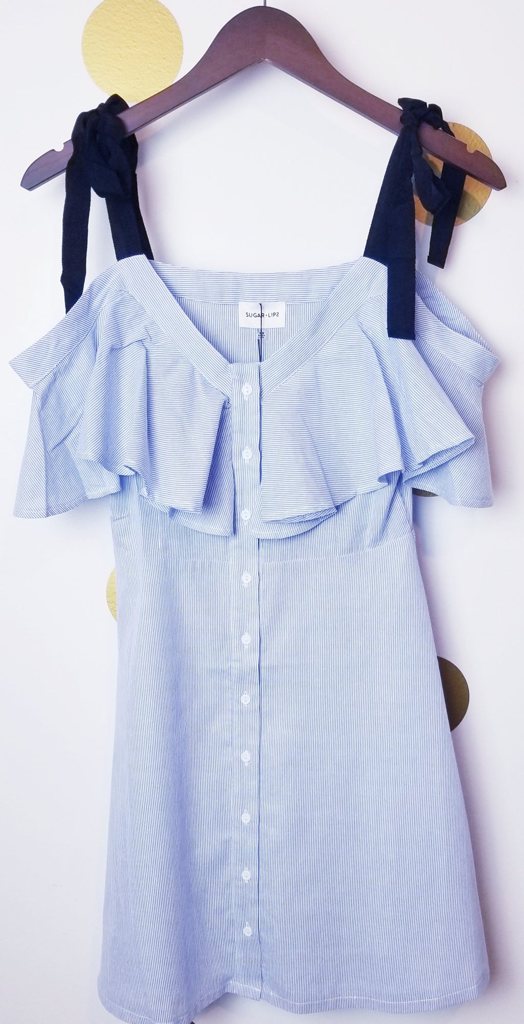 Shoulder Tie Dress - Payton's Online Boutique