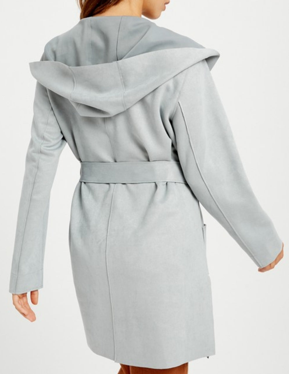 Grey Suede Jacket - Payton's Online Boutique