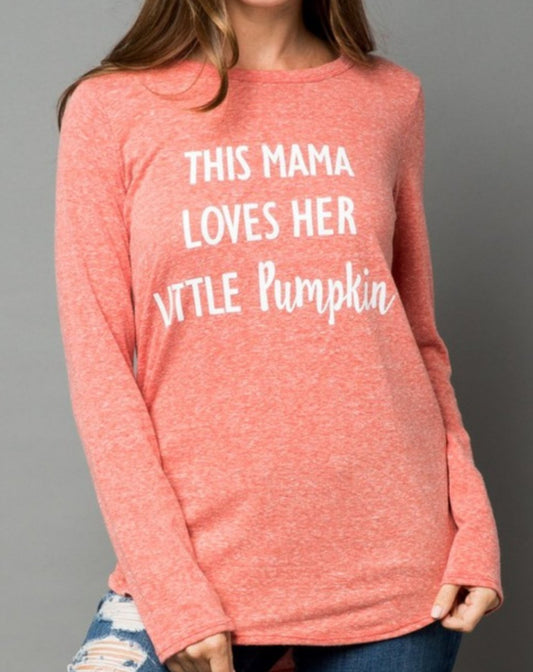 Mama's Pumpkin Top - Summer at Payton's Online Boutique