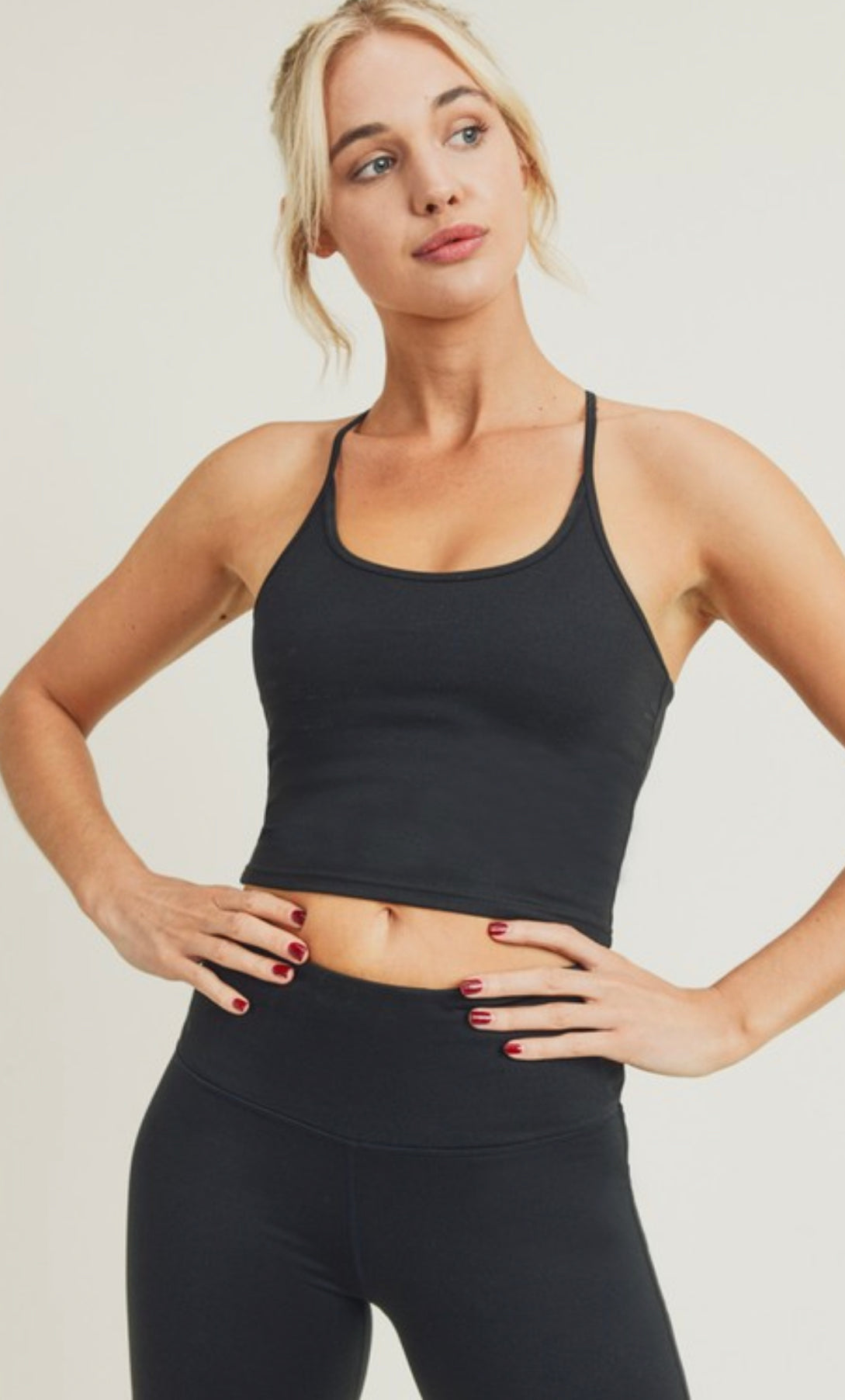 Black Lace Cami Crop Top - Summer at Payton's Online Boutique