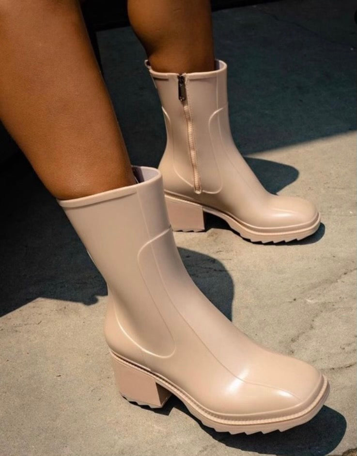 Nude Mid-Calf Boot - Summer at Payton's Online Boutique