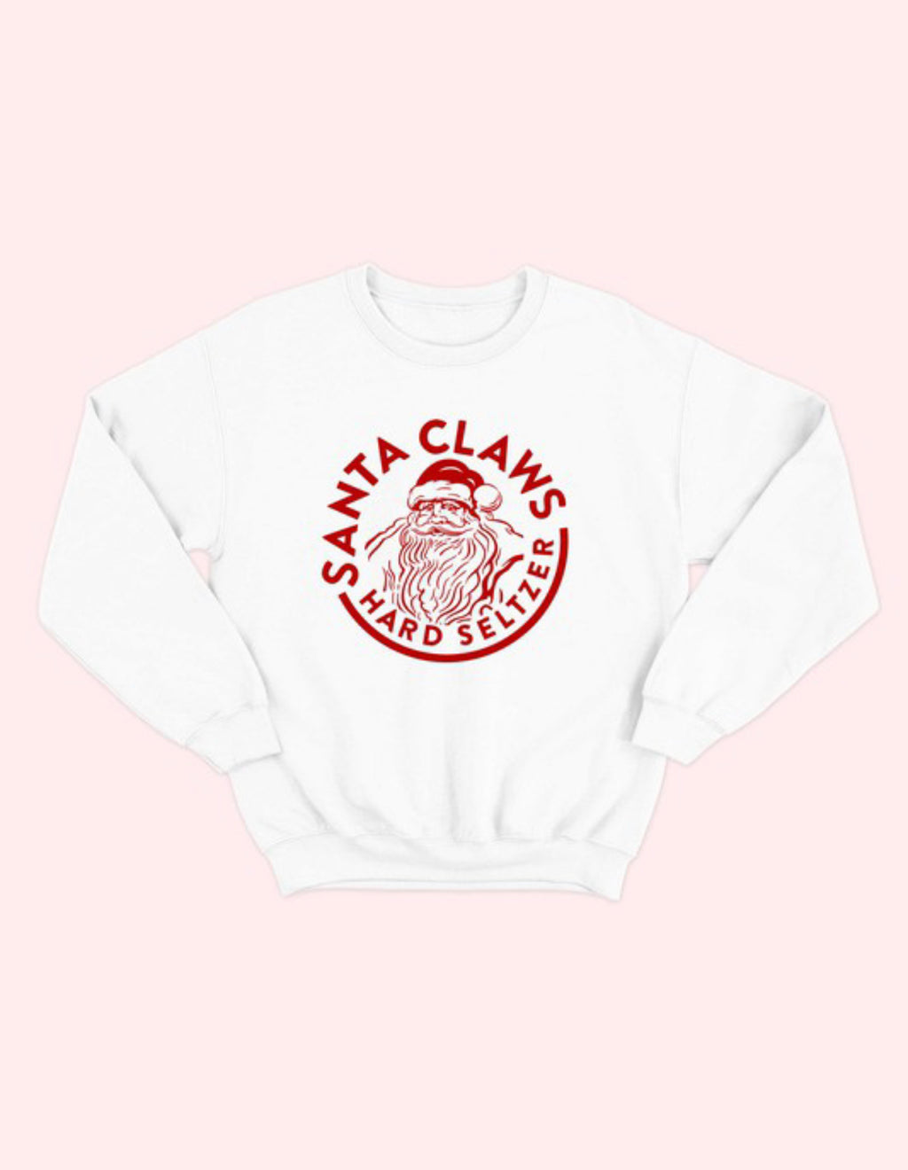 Santa Claws Sweatshirt-White - Summer at Payton's Online Boutique