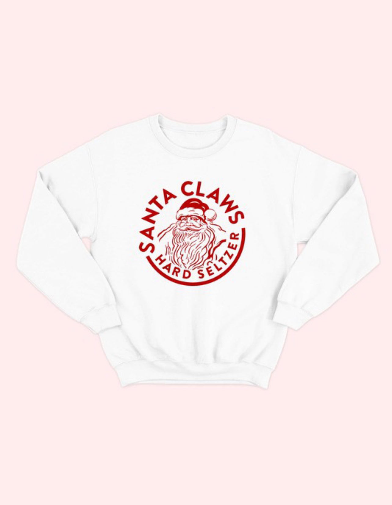 Santa Claws Sweatshirt-White - Summer at Payton's Online Boutique