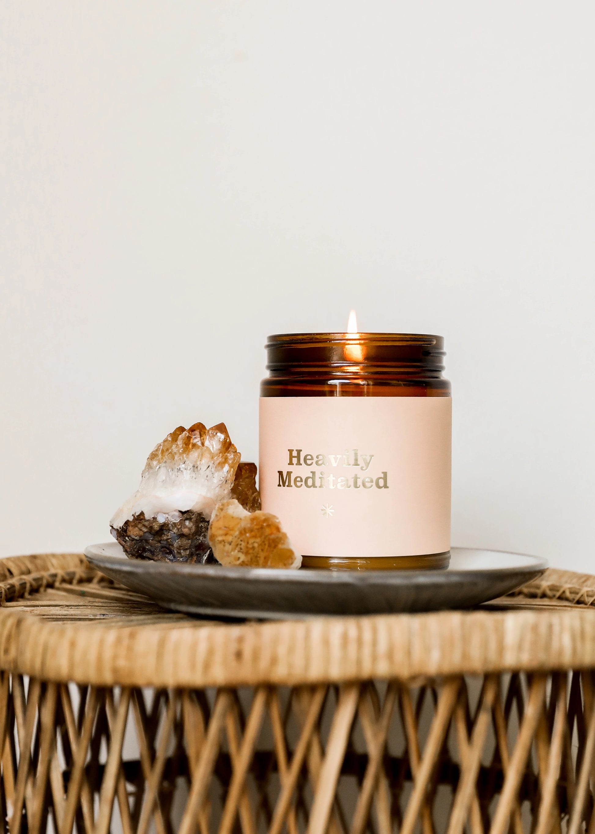 Mantra Candle - Heavily Meditated - Summer at Payton's Online Boutique