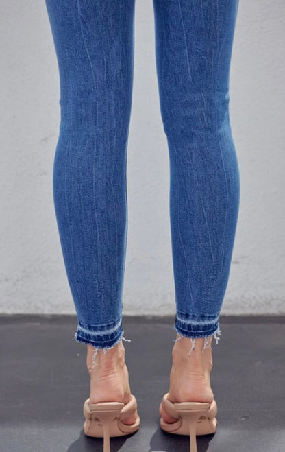 KanCan High Rise Ankle Skinny Jeans - Summer at Payton's Online Boutique